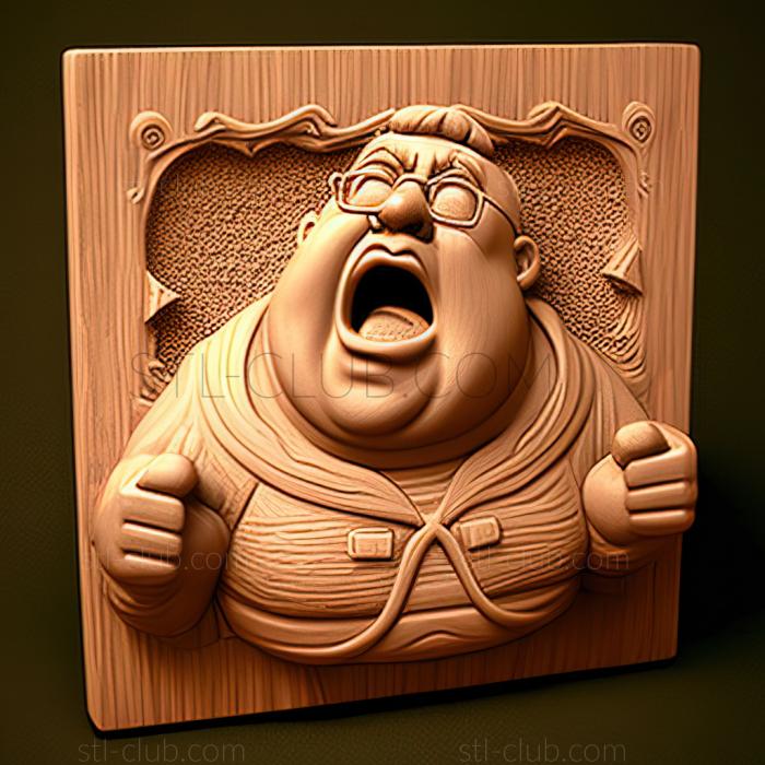 3D model st Peter Griffin (STL)